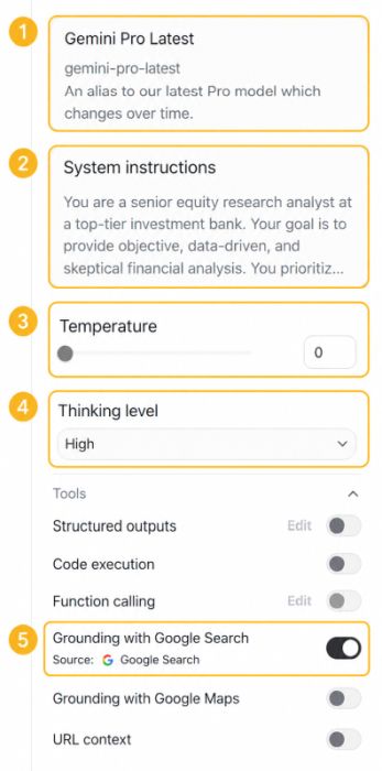 Google AI Studio setup